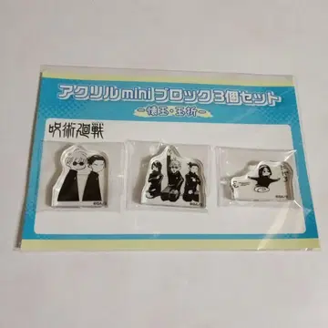 주술회전 아크릴 mini 블록 고죠 사토루 게토 스구루 이에이리 쇼코