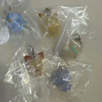 포켓몬스터 피스 메지루시 가챠 마스코트 전 5종 컴플리트