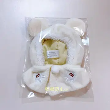 디즈니 스토어 유니베어시티 코스튬 판초 화이트