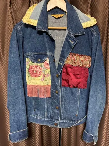 RUSTLER 커스텀 데님 자켓 L