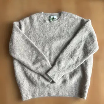 SLOBEiena 폭스 캐시미어 풀오버 베이지