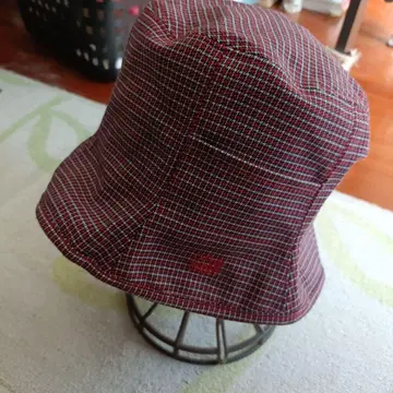 23SPORT 버킷햇 레드 체크 프리 사이즈