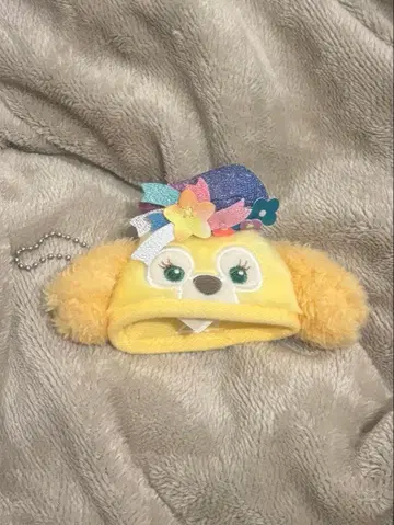 홍콩 디즈니 20주년 이어햇 키체인 쿠키앤