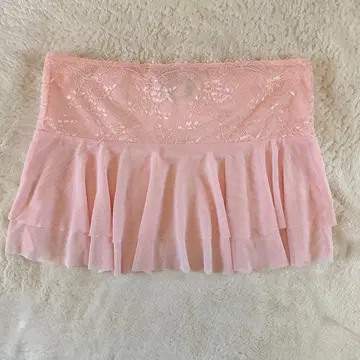 I.AM.GIA Demie 스커트 핑크 레이스 S