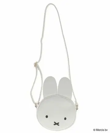 미피 페이스 미니백 화이트 숄더백 키즈