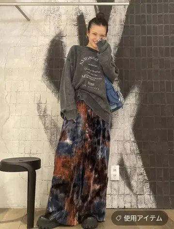 아치 MIX 로고 니트 풀오버 JEANASIS