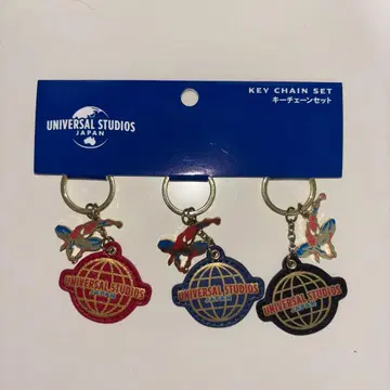 유니버셜 스튜디오 키링 세트 스파이더맨