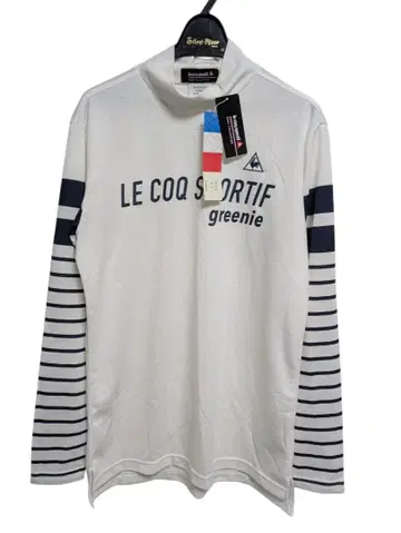 새상품 르꼬끄 하이넥 골프 긴팔 셔츠 남성용 M 티셔츠