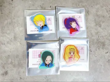 수호캐릭터 아크릴 스티커 리마 나데시코 카이리 유세이