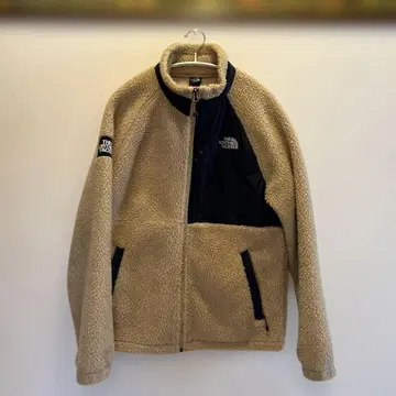 THE NORTH FACE 플리스 자켓 베이지 네이비