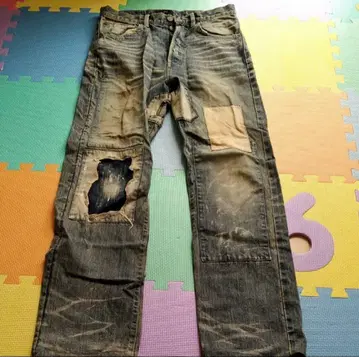 무라마사 양장 패치 가공 데님 기무라 타쿠야 TMT