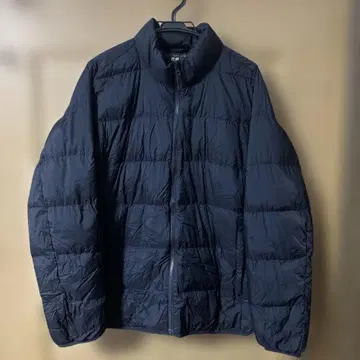 XL1509 남성용 XL 울트라 라이트 다운 자켓 3D 컷 네이비