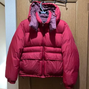 유니클로 앤더슨 콜라보 다운 로고 자수 리버서블 여성용 M