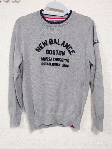New Balance 골프 스웨터 그레이 사이즈 4