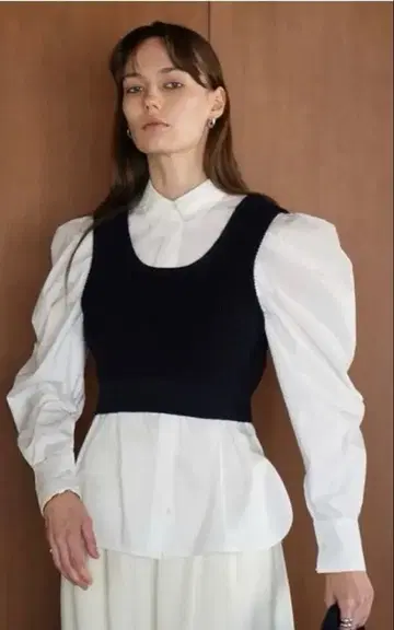 [새상품급] CLANE: TUCKSHOULDER SHIRT