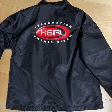 X-GIRL 블랙 자켓