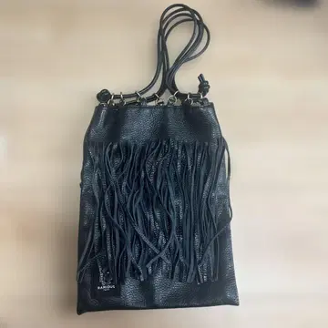 RAMIDUS 5525 콜라보 프린지 디자인 백 블랙