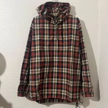90s j.crew 하프집 아노락 파카 거인 택