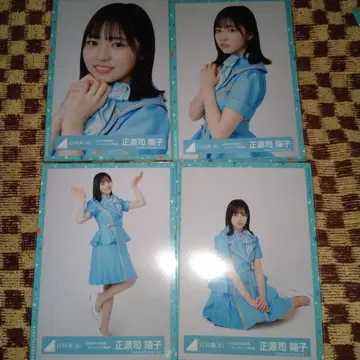 히나타자카46 쇼겐지 요코 4번째 히나탄사이 오프닝 파랑 의상 컴프