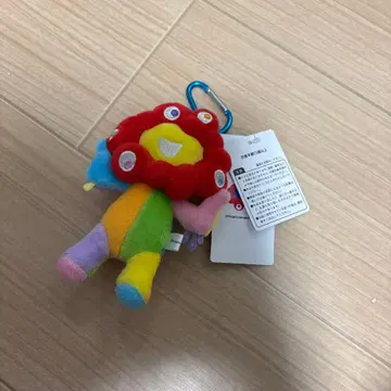 컬러풀 미야쿠미야쿠 카라비너 포함 봉제인형