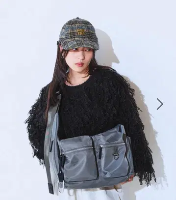 JEANASIS 그레이 숄더백