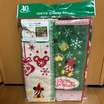 디즈니랜드 40주년 미니 타월