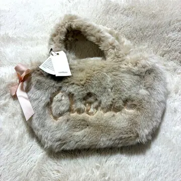 confiture 퍼 백 택 포함 미사용 새상품