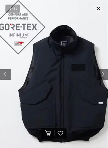 별주 GORE-TEX DOWN FLIGHT VEST
