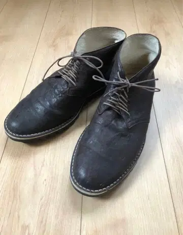 trove 트 가죽 부츠 샤크 밑창