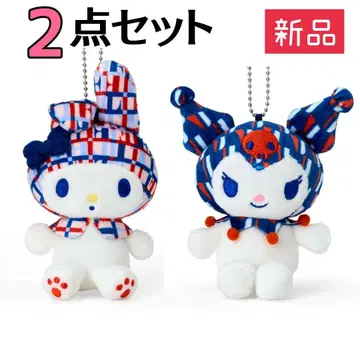 마스코트 홀더 ELLE&마이멜로디 쿠로미 [ 2세트 ] 정가 5,060엔