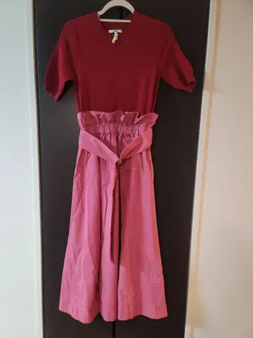 snidel 빨간색과 핑크색 원피스 F 사이즈