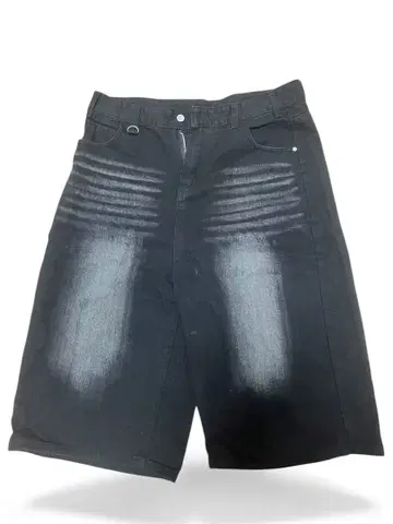 블랙 데미지 가공 조츠 사이즈 L