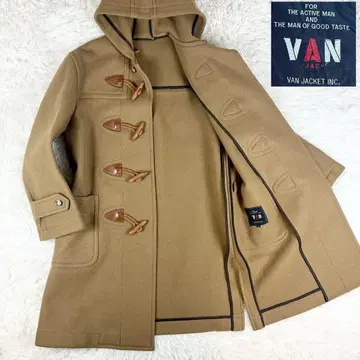 VAN JAC 롱 더플 코트 빈티지 70s 80s 카멜