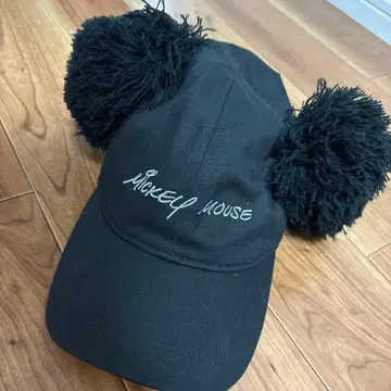 미키마우스 폼폼 포함 캡