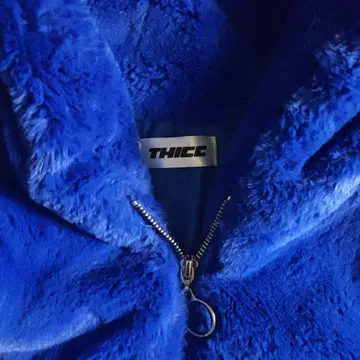 THICC 퍼 블루종 파랑
