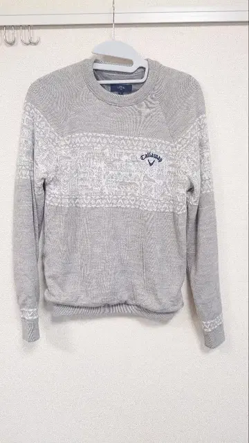 캘러웨이 그레이 스웨터 방풍 M 사이즈