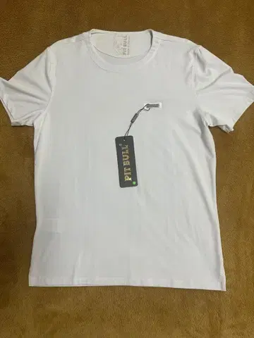 PIT BULL 화이트 T셔츠