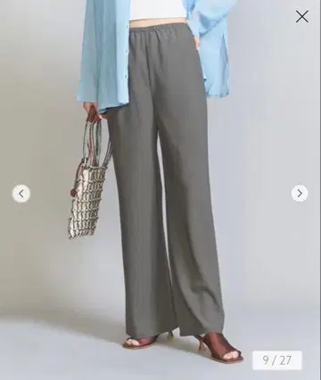 뷰티앤유스 바이어스 이지 팬츠 그레이