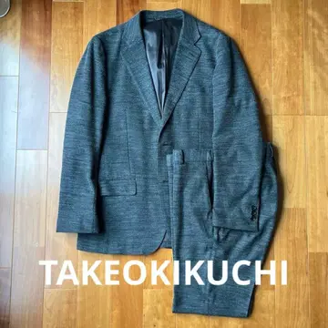 다케오 키쿠치 TAKEOKIKUCHI L 사이즈 그레이 수트 셋업