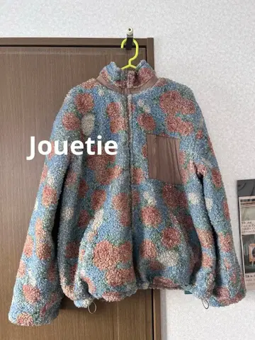 Jouetie 플리스 자켓 꽃무늬