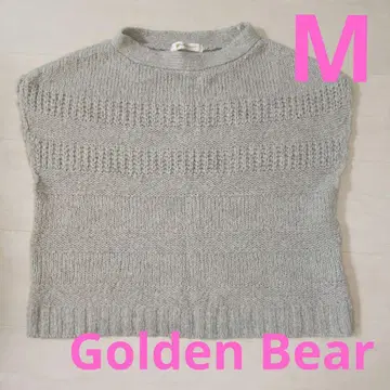 [ 새상품급 ] Golden Bear M 사이즈 슬리브리스 니트