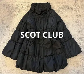 스콧 클럽 [ SCOT CLUB ] 충전솜 퀼팅 코트
