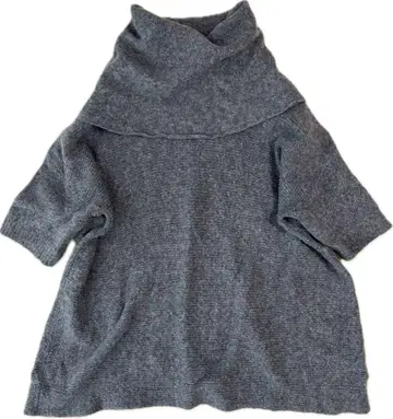 ZUCCA 그레이 하이넥 니트 M