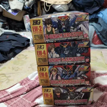 구 100.1HG 건담 프라모델 4체 세트