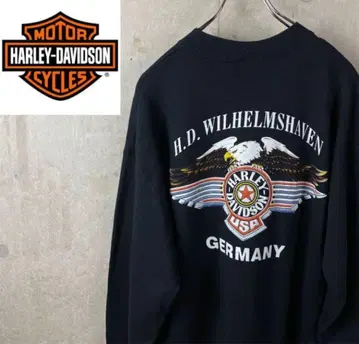 [ 초레어 ] 구제 의류 할리데이비슨 빅 로고 맨투맨 트레이닝복