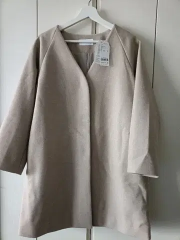 GLOBAL WORK 베이지 롱 코트 S 사이즈