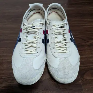 타이거 로컷 스니커즈 화이트/네이비/레드