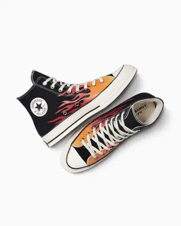 컨버스 ct70 파이어 패턴 하이컷 28.5 올스타