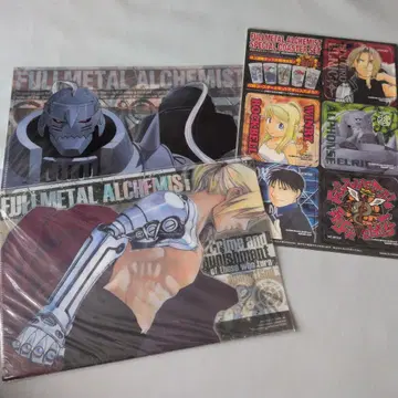 강철의 연금술사 클리어 파일 코스터 세트