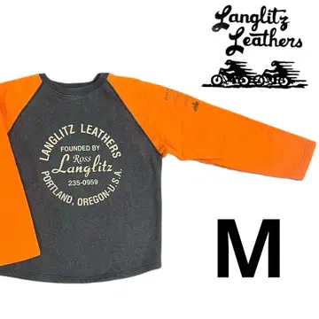 Langlitz Leathers 래글런 슬리브 트레이닝복